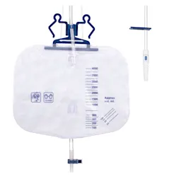 TUR-BAG, Sistema de drenagem de urina, 4 l, sem esfera de bombeamento, estéril