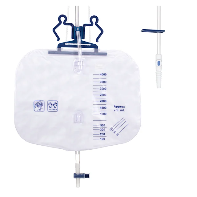 TUR-BAG, Systèmes de drainage urinaire, 4 l, sans poire, stérile