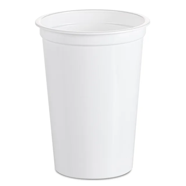 Multi-purpose container, max. volume: 250 ml, (LxØ): 100 x 73 mm, PS, white