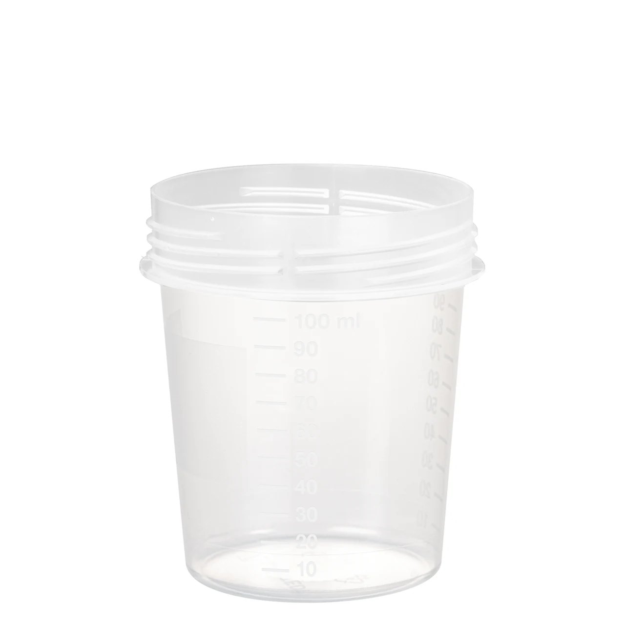 Screw container, 100 ml, Ø: 57 mm, PP, transparent