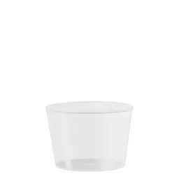 Multi-purpose container, max. volume: 26 ml, (LxØ): 45 x 70 mm, PP, transparent