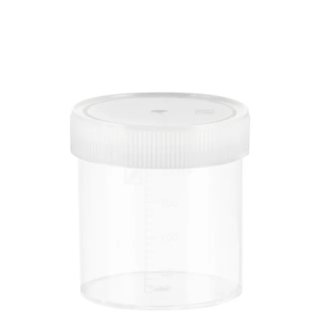 Multi-purpose container, max. volume: 250 ml, (LxØ): 78 x 70 mm, graduated, PP, transparent