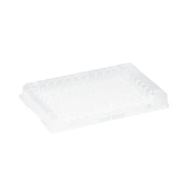 Micro test plate, 96 well, base shape: conical, PS, transparent