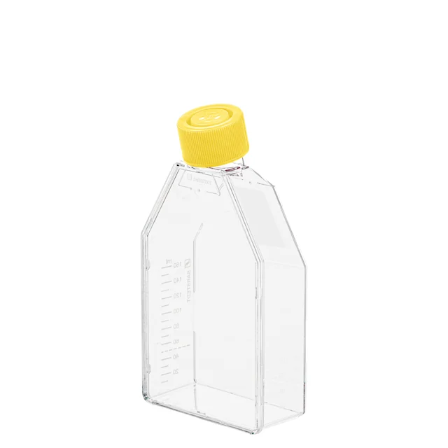 Flacon de culture cellulaire, T75, surface : Cell+, bouchon filtrant