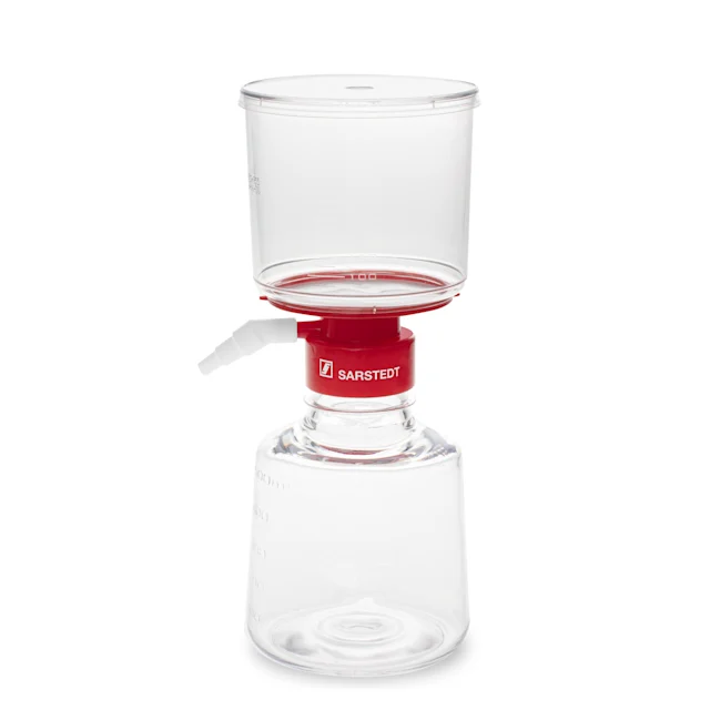Filtropur V50, Unité de filtration sous vide, 500 ml, PES, 0,45 µm