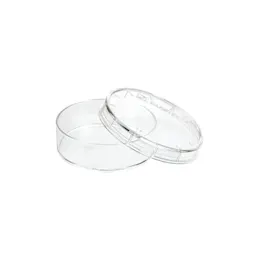 Petri dish, 35 x 10 mm, transparent, with ventilation cams