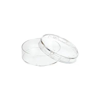Petri dish, 35 x 10 mm, transparent, with ventilation cams