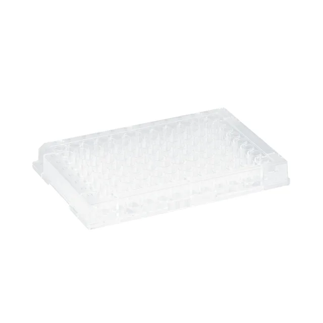 ELISA plate, 96 well, flat base, PS, transparent, High Binding