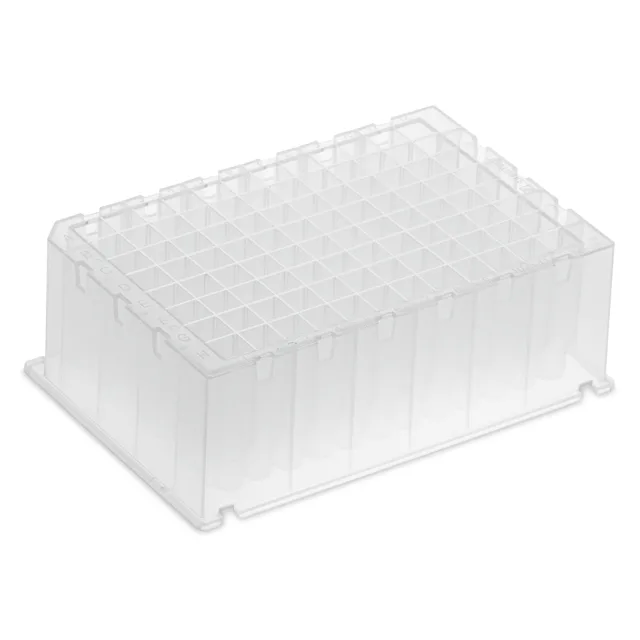 Deep Well plate, Low protein-binding, 2.2 ml, PCR Performance Tested, PP