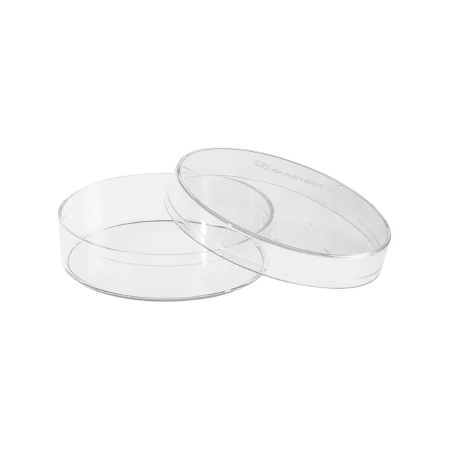 Petri dish, 54.65 x 14.7 mm, transparent, without ventilation cams