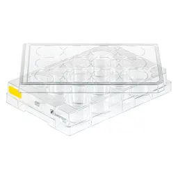 Cell culture plate, 12 well, surface: Cell+, flat base