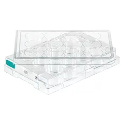 Cell culture plate, 12 well, surface: Suspension, flat base