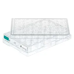 Cell culture plate, 24 well, surface: Suspension, flat base