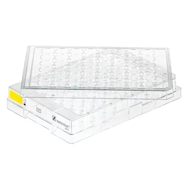 Cell culture plate, 48 well, surface: Cell+, flat base
