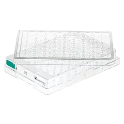 Cell culture plate, 48 well, surface: Suspension, flat base