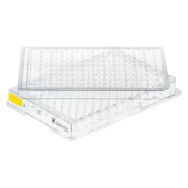 Cell culture plate, 96 well, surface: Cell+, flat base