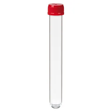 Cell culture tubes, (LxØ): 125 x 16 mm, round base, TC-treated