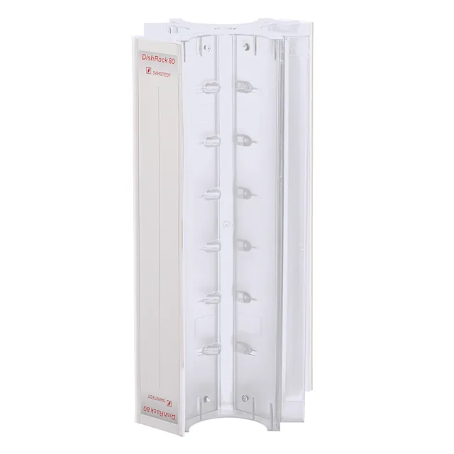DishRack, height: 370 mm, transparent, for 88 petri dishes with 92 mm Ø