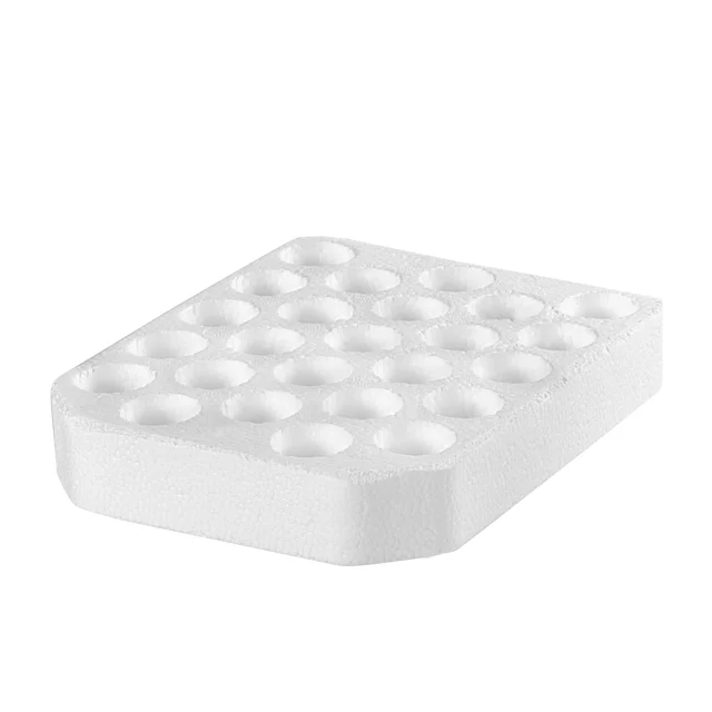 Rack, styrofoam, format: 5 x 5