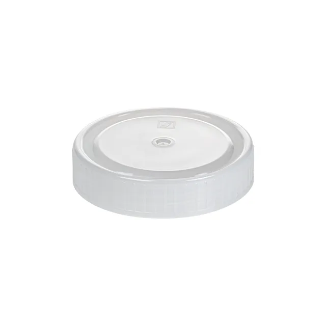 Screw cap, HD-PE, natural, 50 piece(s)/bag