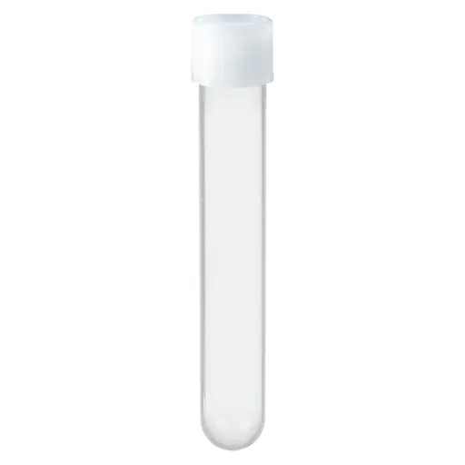 Tubes avec bouchon à vis à fond rond, PP