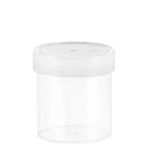 Cup with screw cap