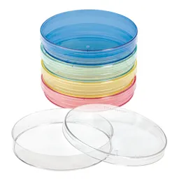 Petri dishes round