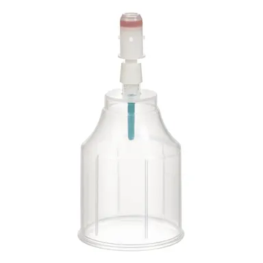 Универсальный адаптер для гемокультур, для флаконов с широкими и узкими горлышками, Мембранный адаптер установлен