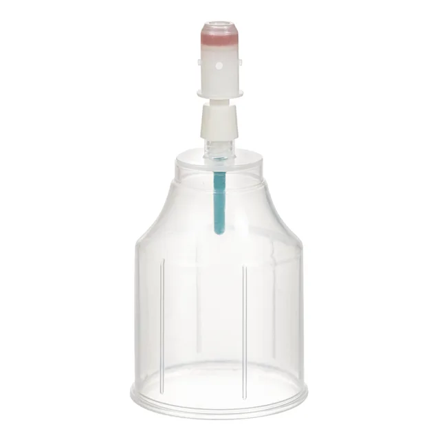 Universal blood culture adapter, For wide or narrow bottle neck, membrane adapter assembled