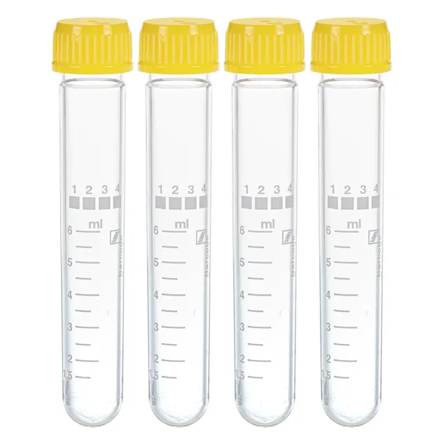 Screw cap tube, 12 ml, (LxØ): 99 x 16 mm, SAN
