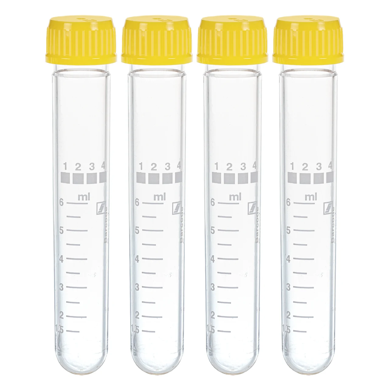 Tube avec bouchon à vis, 12 ml, (L x Ø) : 99 x 16 mm, SAN