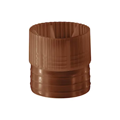 プッシュインキャップ, 茶, に適している。 チューブ Ø 23.5 mm