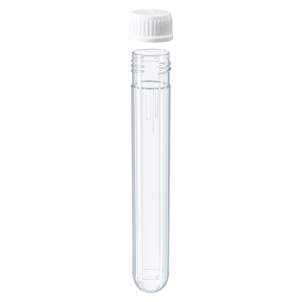 Screw cap tube, 12 ml, (LxØ): 99 x 16 mm, PC
