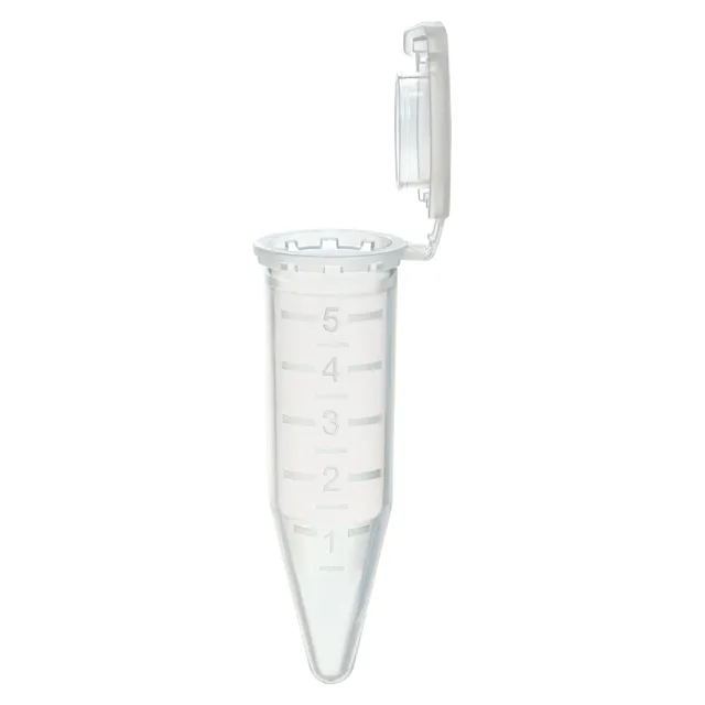 SafeSeal reaction tube, 5 ml, PP, PCR Performance Tested, Low protein-binding