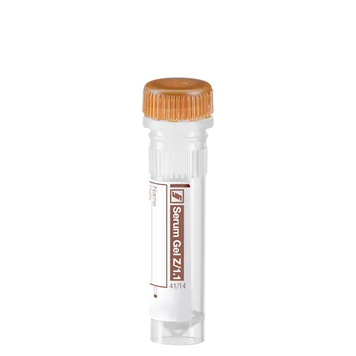 Micro sample tubes with screw cap