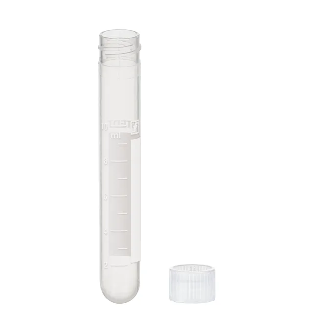 Screw cap tube, 13 ml, (LxØ): 101 x 16.5 mm, PP, with print