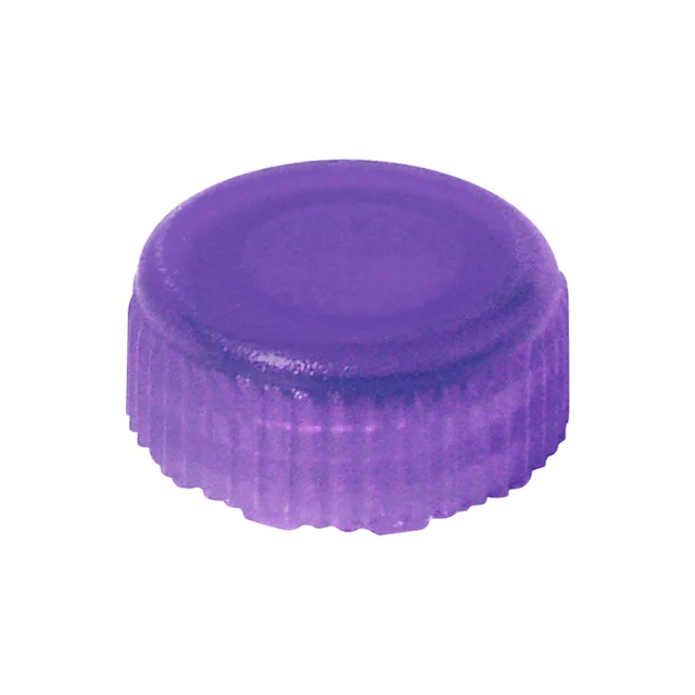 Schraubverschluss, violett, Biosphere® plus, passend für Mikro-Schraubröhren