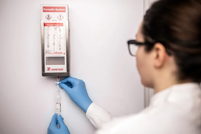 Formalin system Bild