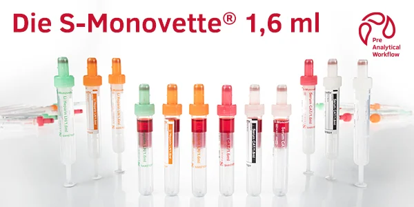 Neuheiten DE S-Monovette 1 6