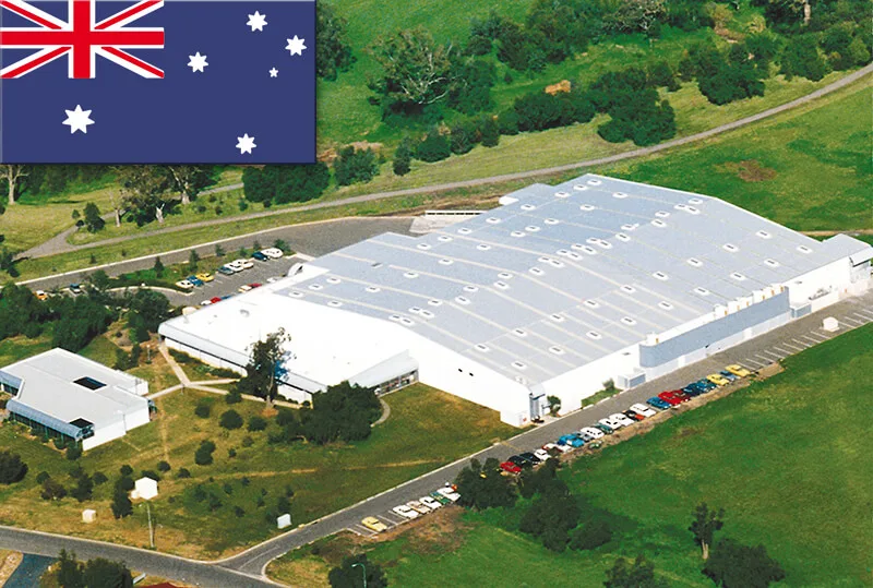 COM History AustralienManufacturing Site 1991