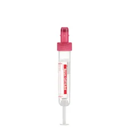 S-Monovette® Sérum CAT, 2,6 ml, bouchon rouge, (L x Ø) : 65 x 13 mm, avec étiquette papier