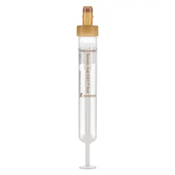 S-Monovette® Serum Gel CAT, 7.5 ml, cap brown, (LxØ): 92 x 15 mm, with plastic label