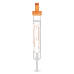 S-Monovette® Metal analysis LH, 7.5 ml, cap orange, (LxØ): 92 x 15 mm, with paper label