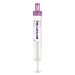 S-Monovette® EDTA K3E, 7,5 ml, bouchon violet, (L x Ø) : 92 x 15 mm, avec étiquette papier