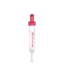 S-Monovette® EDTA K3E, 2.6 ml, cap red, (LxØ): 65 x 13 mm, with paper label