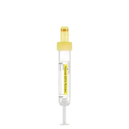 S-Monovette® Fluoride/EDTA FE, 2.6 ml, cap yellow, (LxØ): 65 x 13 mm, with paper label