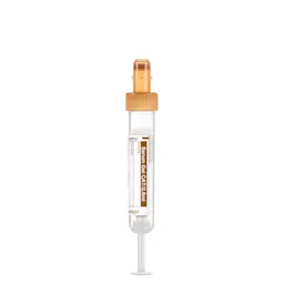 S-Monovette® Serum Gel CAT, 2.6 ml, cap brown, (LxØ): 65 x 13 mm, with paper label