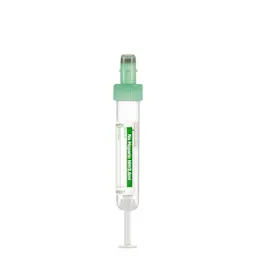 S-Monovette® Heparina sódica NH, 2,6 ml, tampa verde, (CxØ): 65 x 13 mm, com etiqueta de papel