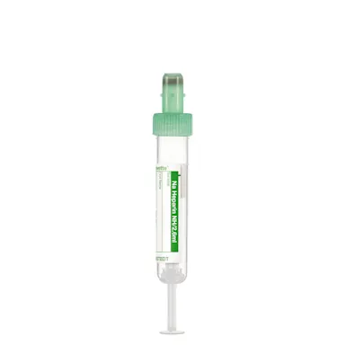 S-Monovette® Sodium heparin NH, 2.6 ml, cap green, (LxØ): 65 x 13 mm, with paper label
