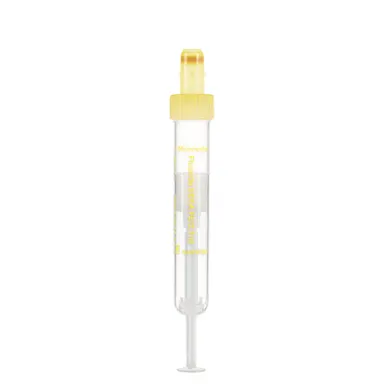 S-Monovette® Fluoride/EDTA FE, 2.7 ml, cap yellow, (LxØ): 75 x 13 mm, with plastic label